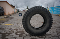 Tire rotation Saquisilí,  Cotopaxi,  Ecuador, South America