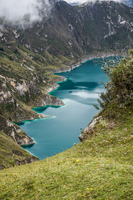 Quilotoa lake Chugchilan,  Cotopaxi,  Ecuador, South America