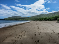 Bucanero Bay Sombrero Chino, Rabida, Galapagos, Ecuador, South America