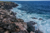 La Loberia Cliff Baquerizo Moreno, Galapagos, Ecuador, South America
