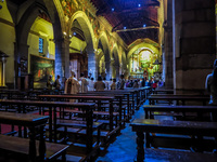 cathedral easter service at quito Quito, Pichincha province, Ecuador, South America
