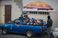 Shoes Truck Shop Latacunga, Cotopaxi Province, Ecuador, South America