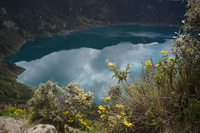 Quilotoa lake Chugchilan, Colopaxi Province, Ecuador, South America