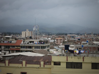 riobamba from April Plaza Riobamba, Chimborazo Province, Ecuador, South America