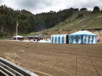 setup tent Riobamba, Alausi, Ecuador, South America