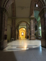 Inside new cathedral Cuenca, Ecuador, South America