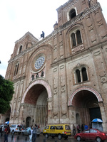 Churches of Cuenca Alausi, Cuenca, Ecuador, South America