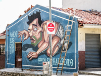 Comic Mural of Cuenca Cuenca, Ecuador, South America