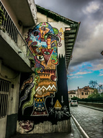 Cuenca wall art Mural Cuenca, Ecuador, South America