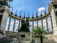 Malecon 2000 statue Guayaquil, Ecuador, South America