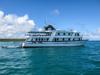 San Jose el Cheapy boat Puerto Ayora, Galapagos, Ecuador, South America